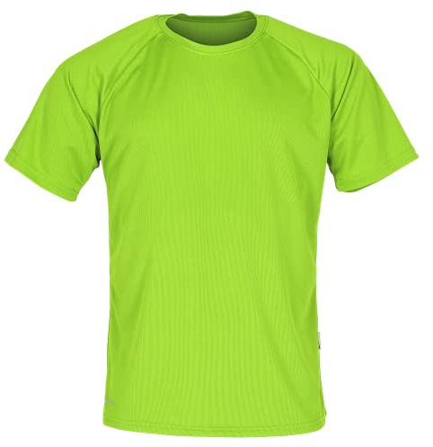 CONA BASIC – unisex – kortärmad funktionströja i 24 färgvarianter finns M, limegred