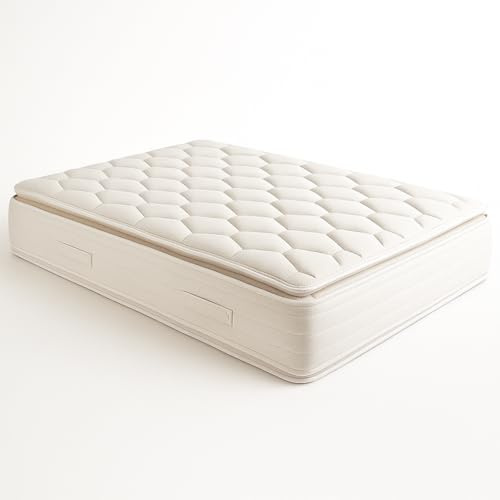 PIKOLIN Pillow Top Hotelmatratze CM11046 – Luxus Taschenfederkernmatratze, Höhe 33 cm, Premium Pillow Top, 5 Sterne Hotelkomfort, Atmungsaktiv, Hygienisch & Druckentlastend - 160x200 cm