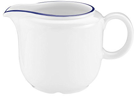 Seltmann Weiden 001.718883 Compact Blaurand - Milchkännchen/Milchgießer/Sahnekännchen - 6 Personen - Porzellan