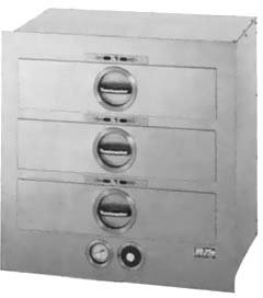 Toastmaster 3C80AT09 29-Inch Built-In 3-Drawer Warmer - 120V, 1,350W