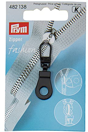 Prym - Prym Black Dragkedja Ring - 1 St