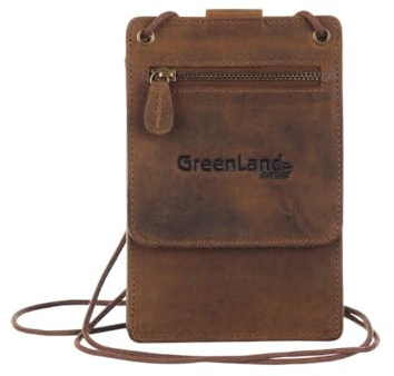 Greenland Light Brustbeutel veredeltes Leder 11 cm