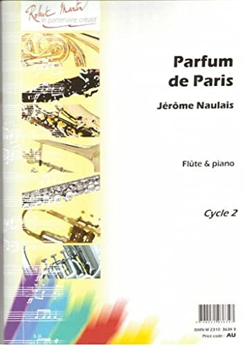 Partitions classique ROBERT MARTIN NAULAIS J. - PARFUM DE PARIS Flûte traversière