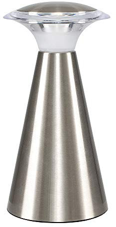 MiniSun | Modern Wireless Chrome Portable Battery Operated LED Touch Table Lamp | Table Lamps, Home Décor & Improvement Essential