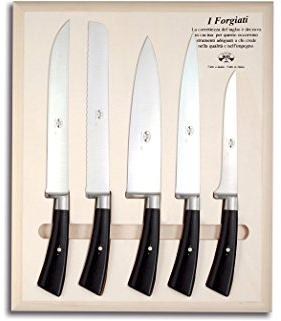 Coltellerie Berti - SU MISURA I Forgiati 5 Pz. CTP - Portacoltelli magnetico per coltelli forgiati