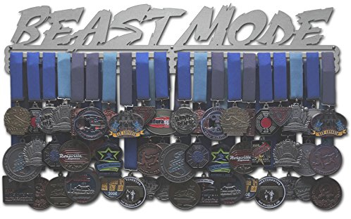 Allied Medal Hangers - Beast-Modus – 61 cm breit mit 3 Stangen zum Aufhängen – Medaillenhalter – mehrere