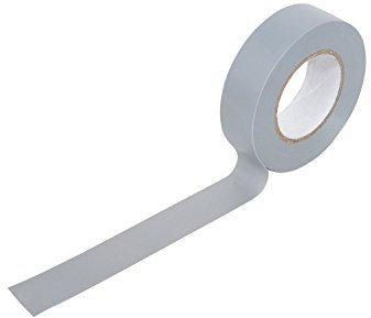 Mercury | 20 Metre Electrical Insulation Tape – Strong PVC Adhesive | Water-Resistant & Flame Retardant | BS Approved | Professional & DIY Use | Gray
