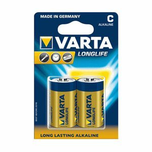 Varta VARTA LONGLIFE Batterie C LR14 Baby 2er