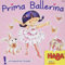 HABA Prima Ballerina – Tanzspiel für 2-6 Kinder – Zum Figuren Nachtanzen – Kooperatives Spiel zum Thema Ballett ab 4 Jahren – 1005979001