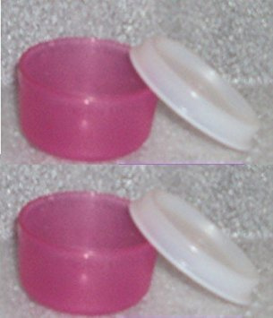 Tupperware Fuchsia Pink Smidgets set di 2 New