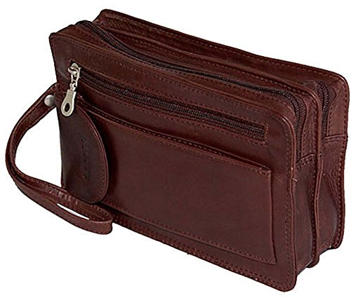 Praktische Leder Herren Handgelenktasche Herrentasche Handtasche Tasche