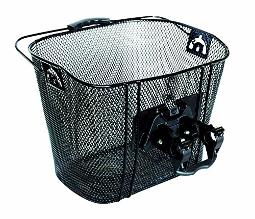 Büchel Lenkerkorb City, Express-klick Halterung, 33,0 x 26,0 x 24,0 cm, schwarz, 40505001 + 40112610
