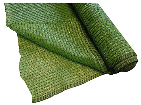 Noor Schattiergewebe 1,50 x 10 m – dunkelgrünes Schattiernetz
