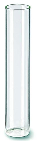 Glasröhren mit Flachboden, 30 x 150 mm, 10 Stück