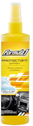 Formula 1 Interior Detailing Protectant Spray, Car Interior Cleaner with Lasting New Car Fragrance and UV Protection, Safe for Vinyl, Rubber, Plastic, & Dashboard - 10oz