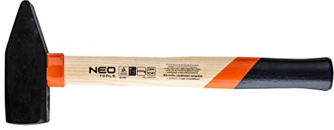 NEO TOOLS, Martello da fabbro 2000 g, manico in legno di frassino, 25-030