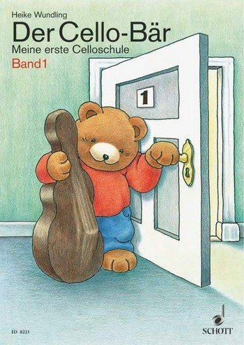 DER Cello-BÄR Band 1 : Meine ERSTE CELLOSCHULE - Eine 4-farbige, fröhliche Celloschule für den frühinstrumentalen Unterricht mit Kindern im Alter von 5-9 Jahren. - Noten/Sheet Music