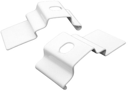 10 Professional Quality Vertical Blind Top Fix Brackets.