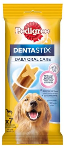 PEDIGREE Hundesnacks Dentastix Zahnpflegesnacks für große Hunde, 7 Stück