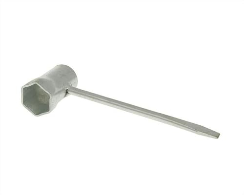 2EXTREME 21mm Zündkerzenschlüssel Roller, Moped, Quad UVM. – Ergonomisches Design, Verzinkter Stahl, Leichtgewicht & Universelle Passform für Vielseitige Nutzung