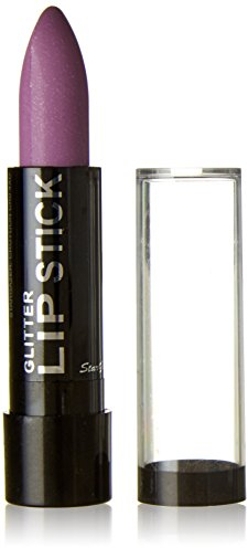 Stargazer Glitter Lipstick, Violet