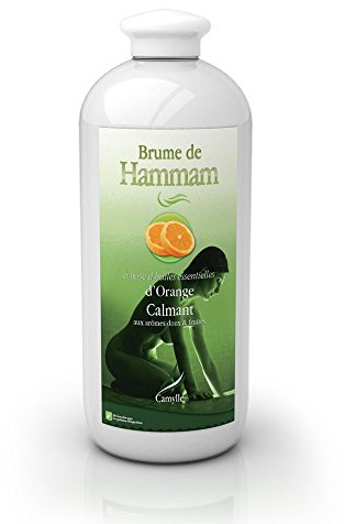 Camylle - Fragancia Baño de Vapor Naranja - A base de Aceites Esenciales para Salas de Vapor, Baños de Vapor - Calmante con aromas dulces y afrutados - 1000ml