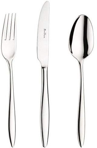 Pintinox, Set 24 pezzi posate Romanino, Acciaio Inox