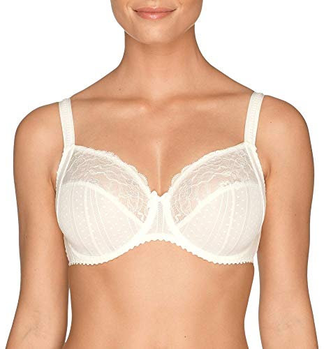 Prima Donna Women's Couture Everyday Bra, Off-White (Natural NAT), 48 (Size: 125-E)
