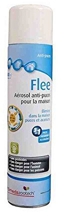 Flee Aérosol Anti-Puces pour la Maison - 400 ml