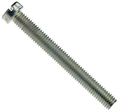 Zylinderschraube mit Schlitz DIN 84 4.8 Stahl galv. verzinkt M 3,5 x 6-200 Stück