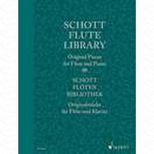 Schott Flute Library - arrangiert für Querflöte - Klavier [Noten/Sheetmusic]