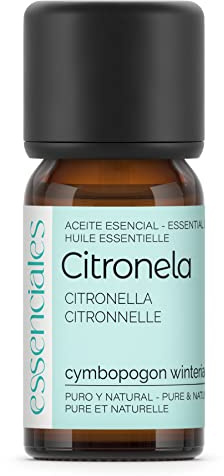 Huile essentielle de Citronnelle de java 100% pure 10 ml - Cymbopogon winterianus - Diffusion et aromathérapie