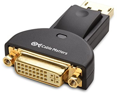 Cable Matters DisplayPort to DVI Adapter (DP to DVI Adapter)