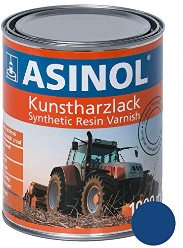 ASINOL RAL 5010 enzianblau hochglänzend 1 Liter, 1.000ml Kunstharzlack
