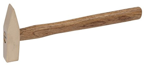 KS Tools 963.2018 BRONZEplus Schlosserhammer 2000 g, mit Hickorystiel