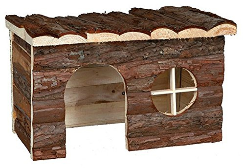 TRIXIE Blockhaus Jerrik für Meerschweinchen - 28x16x18cm