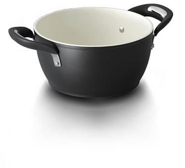 Barazzoni Casseruola 2 Maniglie Silicon PRO Ceramico 24 cm