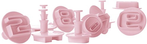 IBILI 793000 - Cortapastas con expulsor, diseño de números