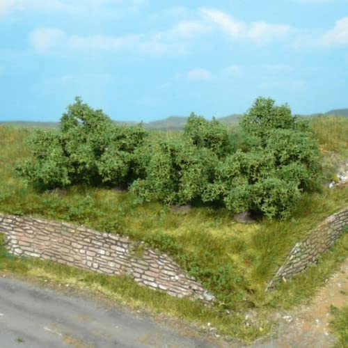 Heki 1735 Büsche, 8 Stück, Höhe 4 cm, Mehrfarbig
