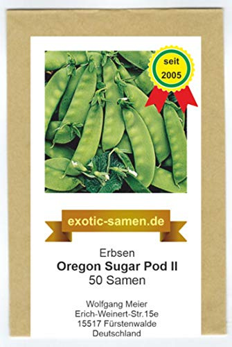Zuckererbse - mittlfrüh - Oregon Sugar Pod II (50 Samen)