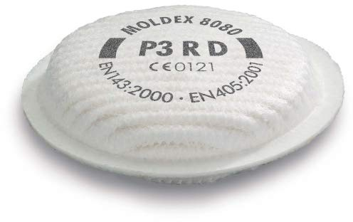 Moldex 8080 Filter fuer Serie 8000, 5000 und 4000; 4 Boxen (2 pro Box) = 8 Stück
