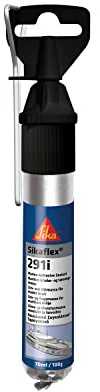 Sika Sikaflex 291i Marine Sealant and Adhesive, Black, 70ml Mini Cartridge | Paintable – Solvent-Free – Wheelmark Approved