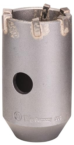 Bosch 1x PRO SDS plus-5 Bohrkrone, 40 x 50 x 72 mm | für Beton, Kalk- und Sandsteine, Ø 40 mm, Professional Zubehör Bohrhammer