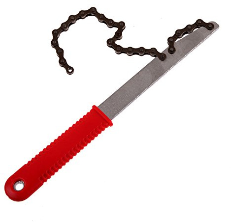 Z-Color Bicycle Freewheel Turner Chain Whip Cassette Sprocket Remover Tool Freewheel Repair Tools Bicycle Chain Repair Tool