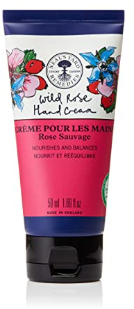 Neal's Yard Remedies Wild Rose Hand Cream, Rich, Luxurious & Beautifully Scented Hand Moisturiser, Vegan & Cruelty-Free, 50ml