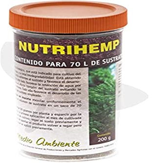 Abono Organico 100% BIO Trabe Nutrihemp para sustrato (200g)
