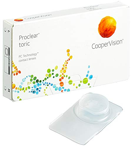 Proclear Toric, torische Monatslinsen weich, 6 Stück / BC 8.8 mm / DIA 14.4 / CYL -1,75 / Achse 050 / +05,00 Dioptrien