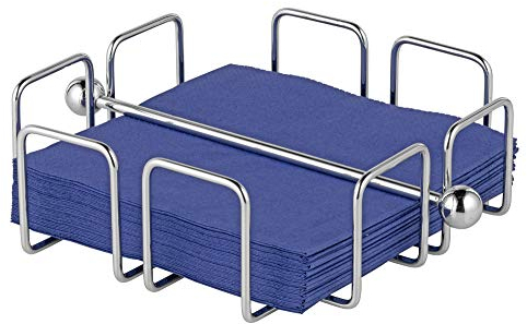 Esmeyer Serviettenhalter, Edelstahloptik, Silber