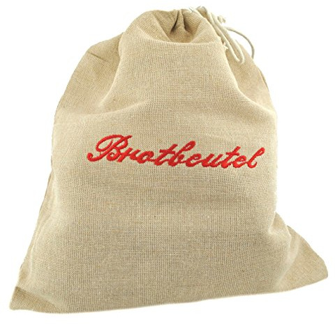 Brotbeutel aus 100% Leinen - bakterienhemmend, schmutzabweisend (1x 1 Stk.)