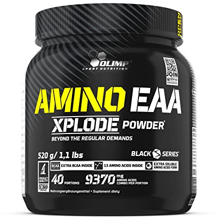 Olimp Sport Nutrition Amino EAA Xplode Powder 520g - Pre Workout Booster - Eaas Pulver - EEA & BCAA Essentielle Aminosäuren